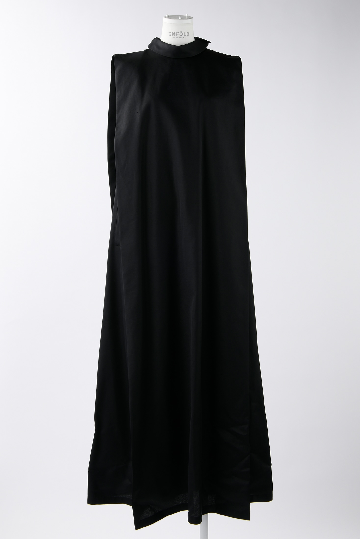 SUSTAINABLE BACK-COCOON DRESS｜36｜BLK｜DRESS｜|ENFÖLD OFFICIAL 
