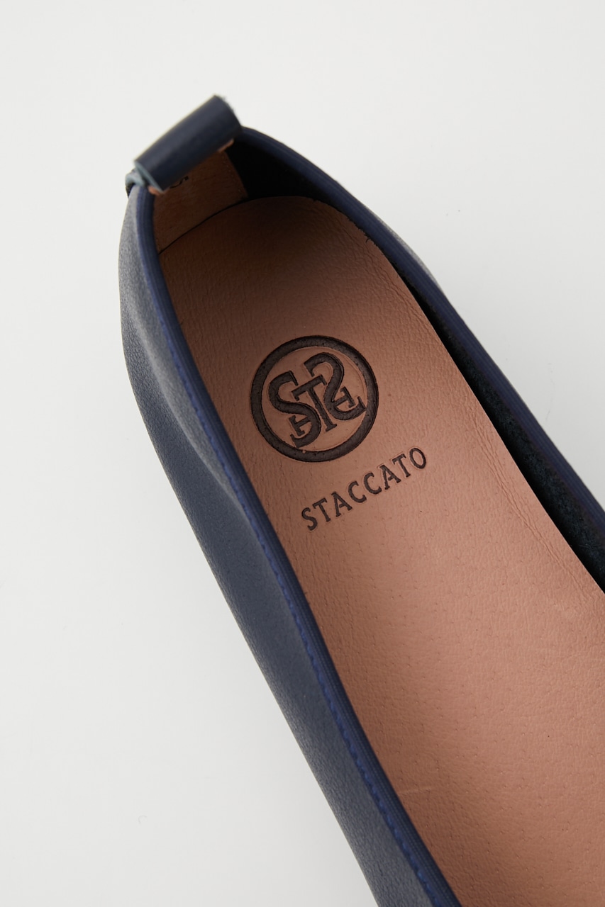 エリーゼバレエシューズ 柄NVY 22.5cm