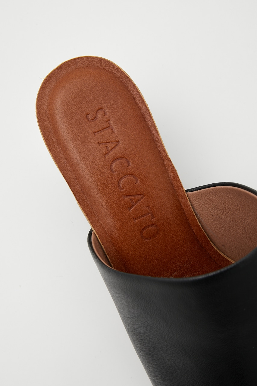 ナチュラセパレートミュール BLK 23.5cm