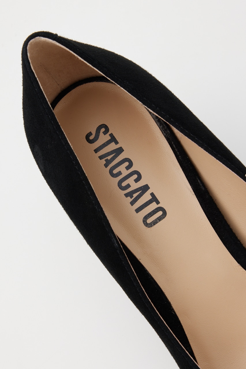 ジュールバックルパンプス D/BLK 22.5cm