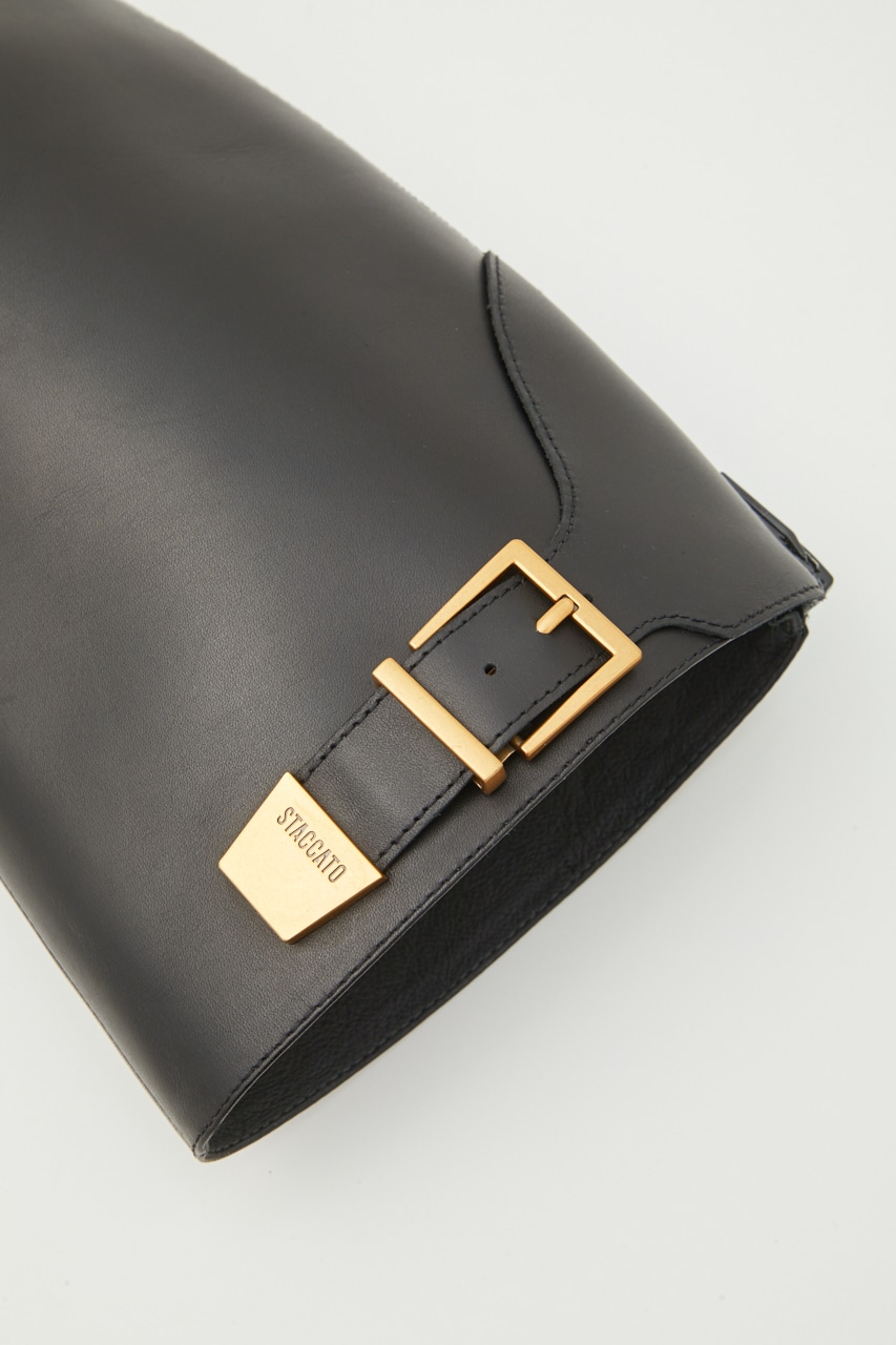 ジョッキークラスロングブーツ BLK 24.0cm