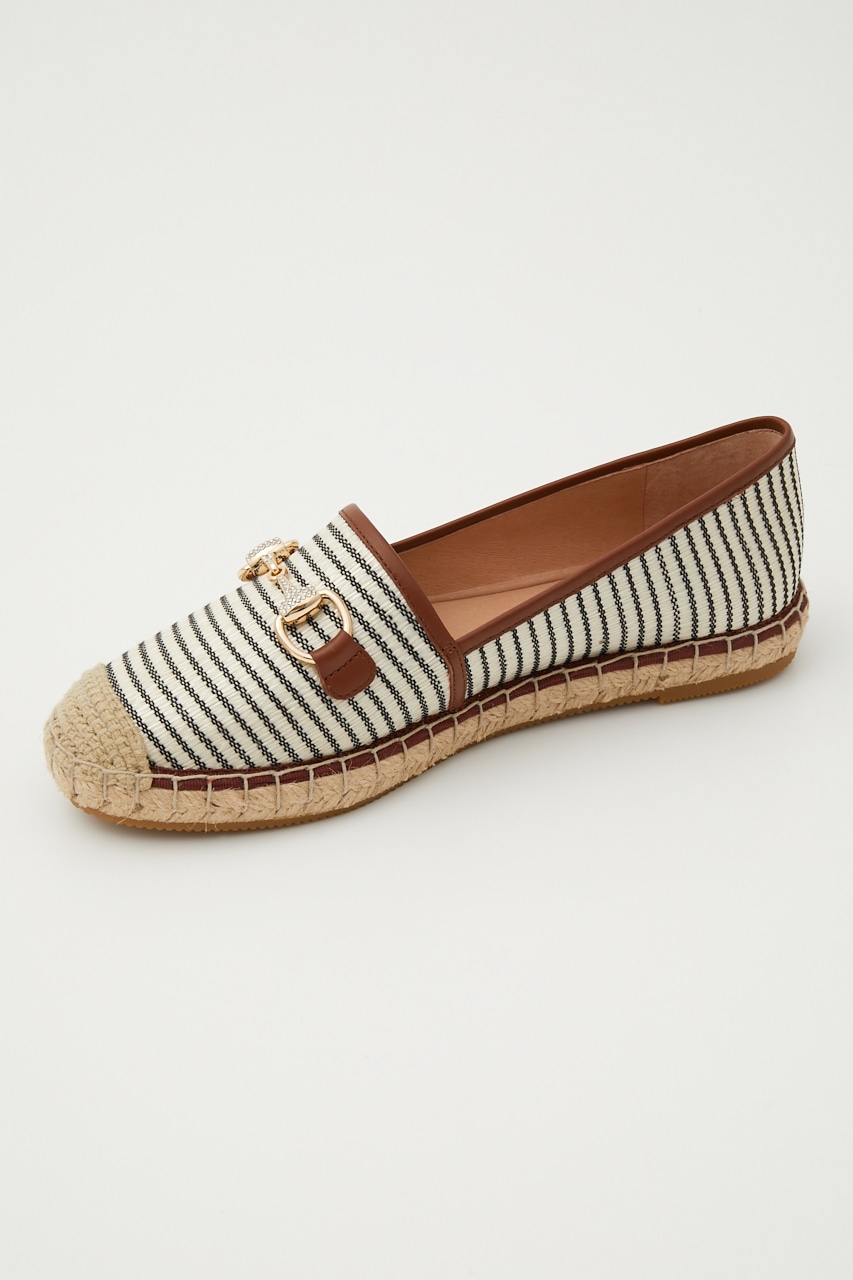 ハシバミビットエスパドリーユ 柄SLV 23.5cm