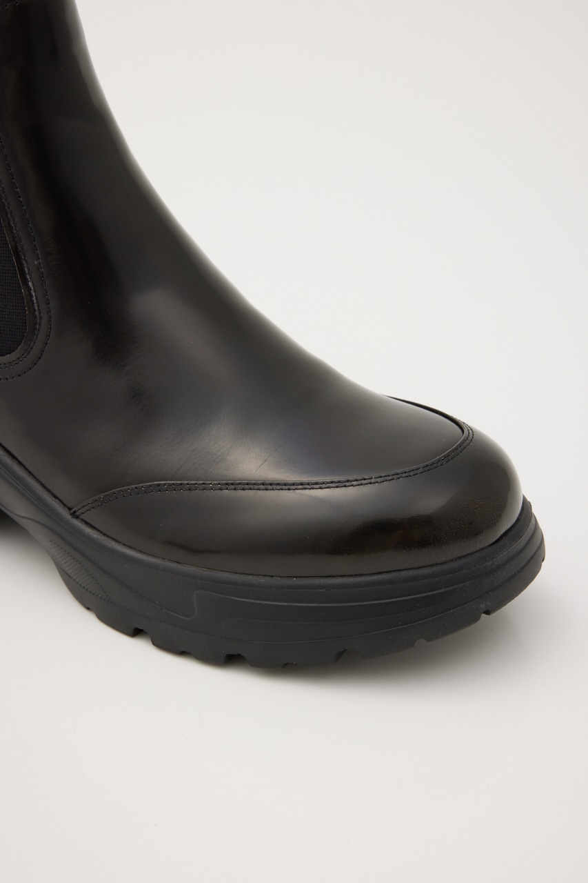 ググーサイドゴアインボアブーツ BRN 24.0cm