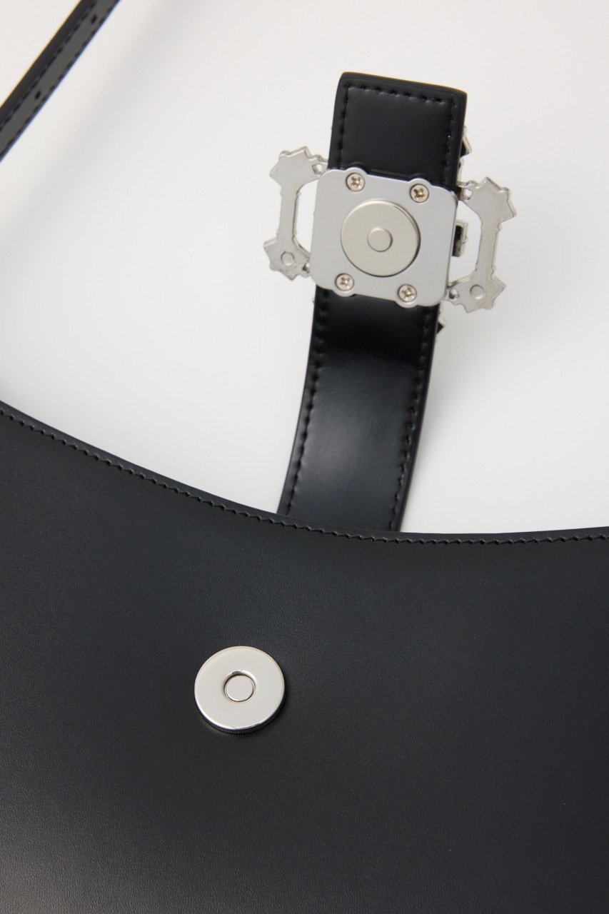 クリスタルハンドバッグ BLK FREE