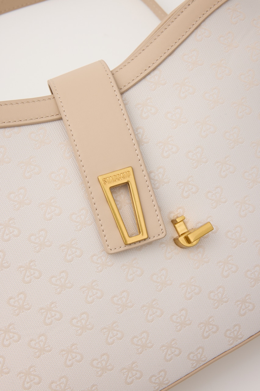 モノグラムライトハンドバッグ 柄WHT FREE