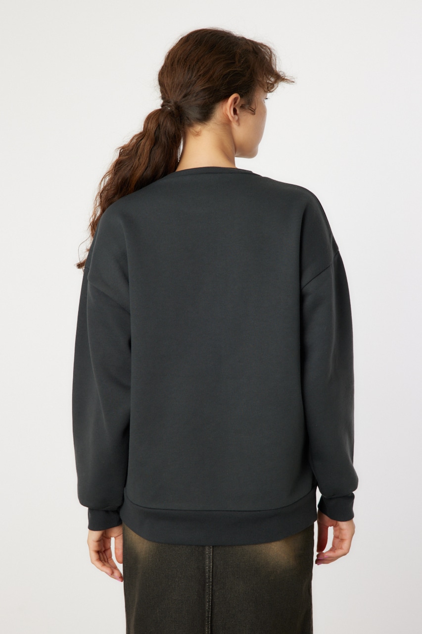 RODEO CROWNS WIDE BOWL | フェイクファーロゴスウェット