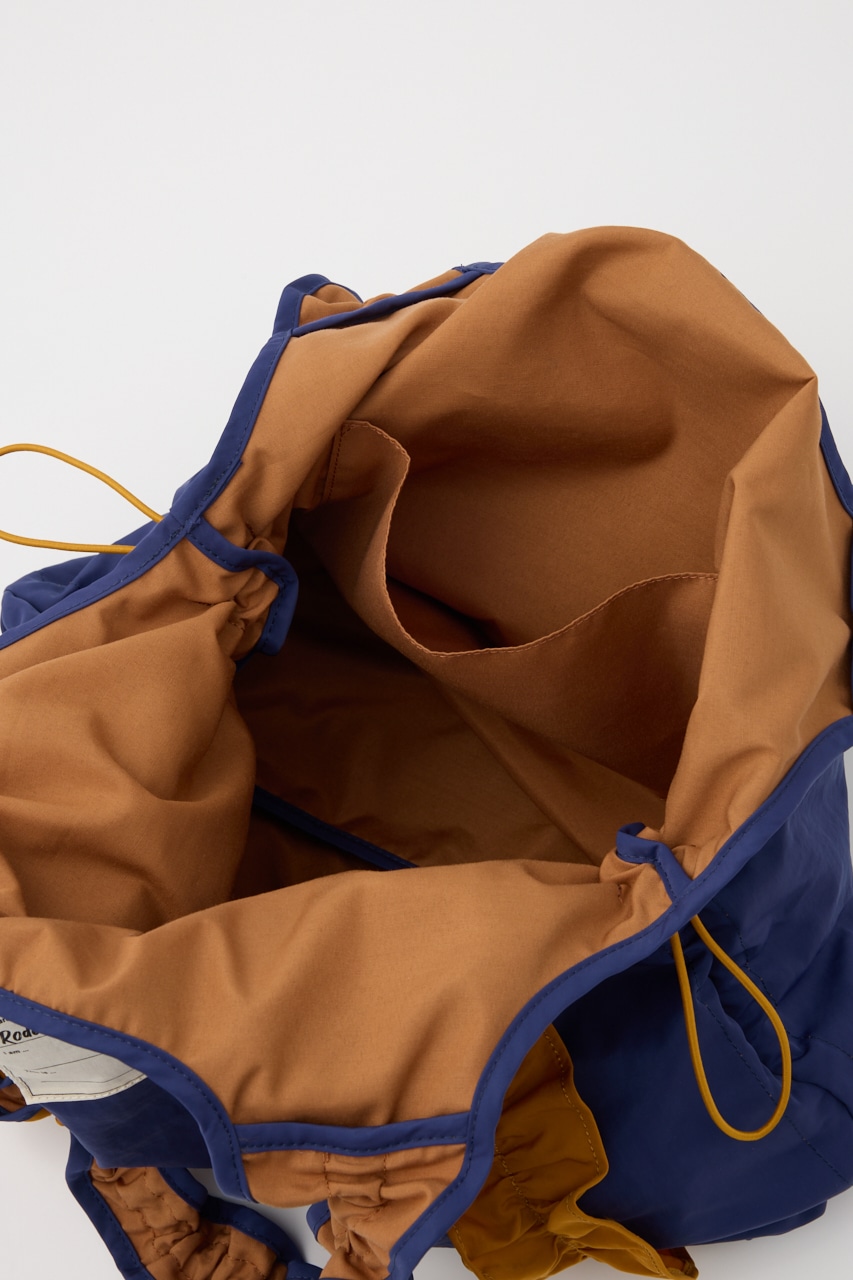 フリルギャザーバッグ NVY FREE