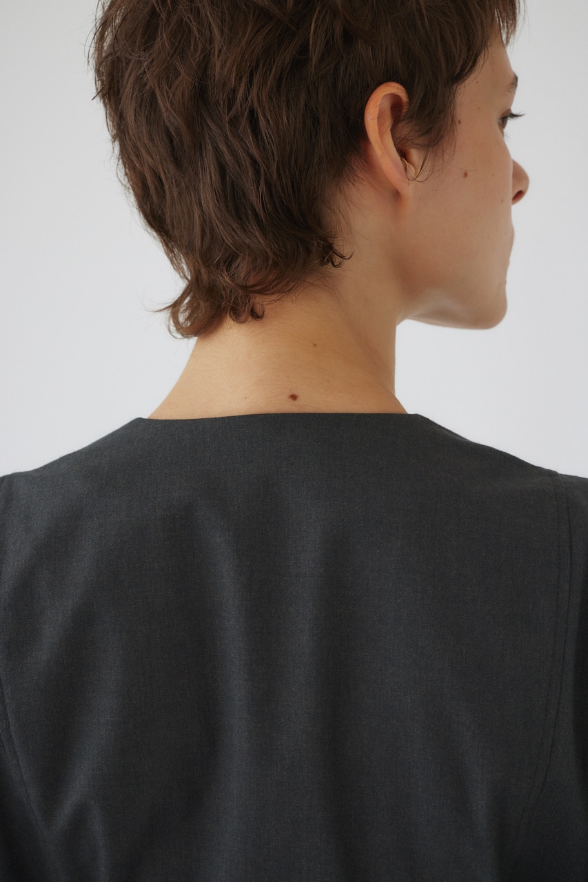 【LIMITED SALE】Double breasted all in one C.GRY 36