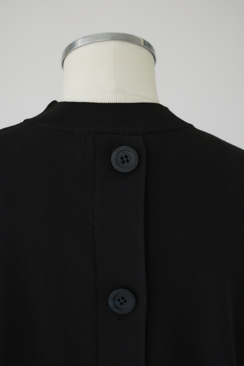 RIM.ARK | Back button over knit (KNITWEAR ) |RIM.ARK ONLINE STORE