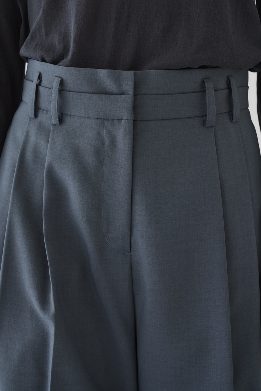 Double waist slacks GRY 38