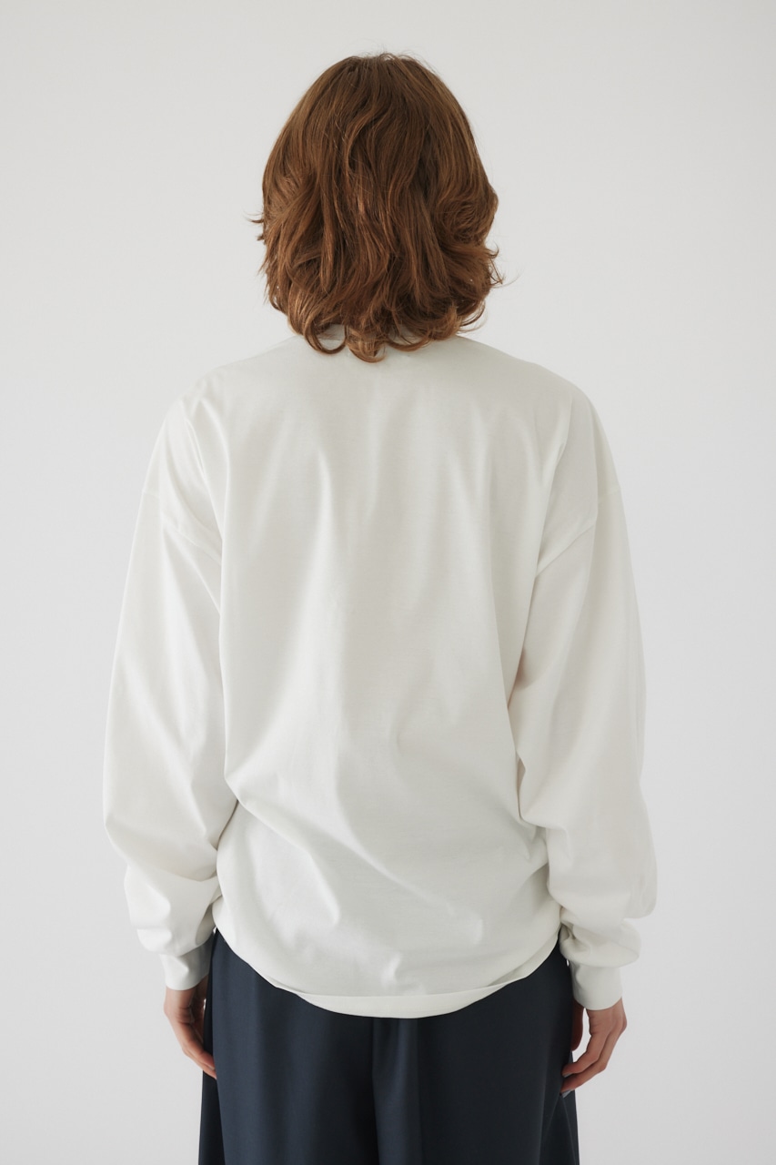 【LIMITED SALE】Front twist cut tops WHT FREE