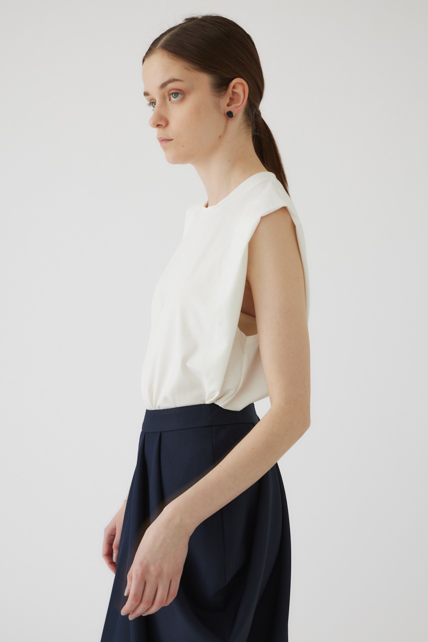 Smooth texture square tops WHT FREE