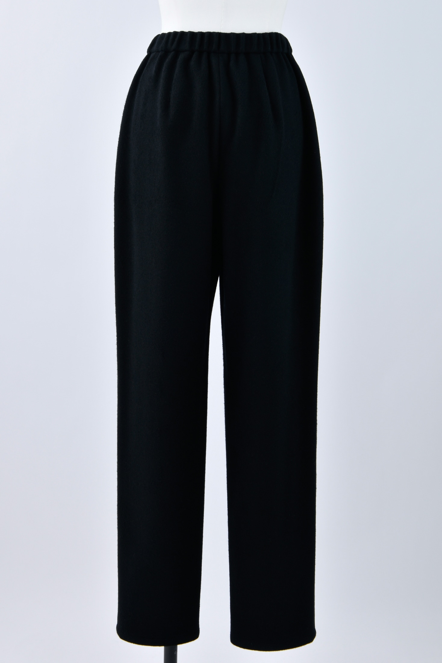 elastic easy tapered pants｜XS｜BLK｜trousers｜någonstans official