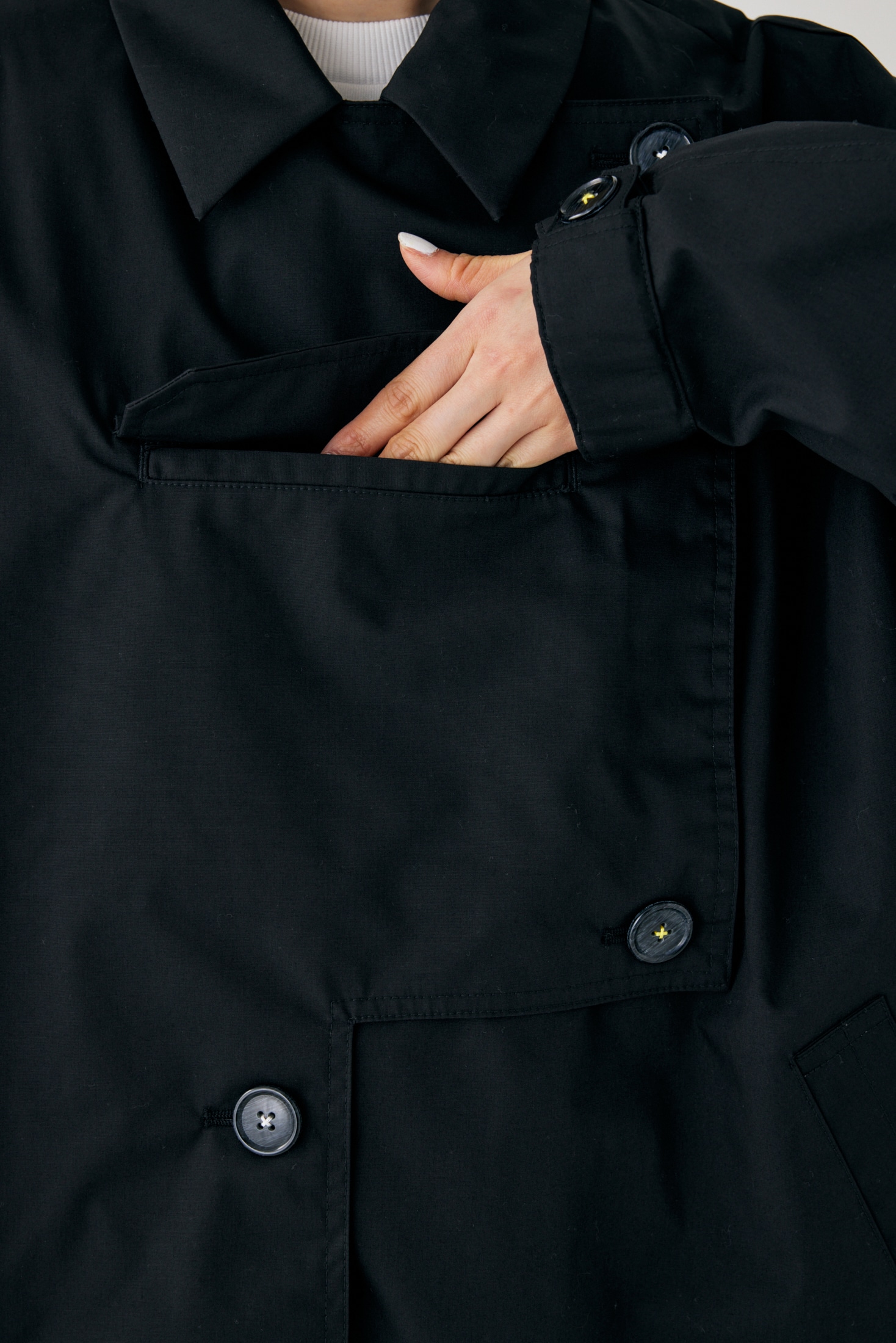 Y's 21ss DENSE POPLIN POCKET BLOUSON