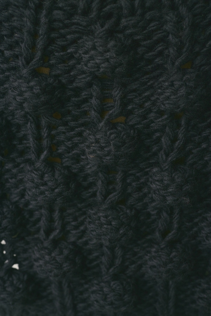 バブルボールハンドニット BLK FREE