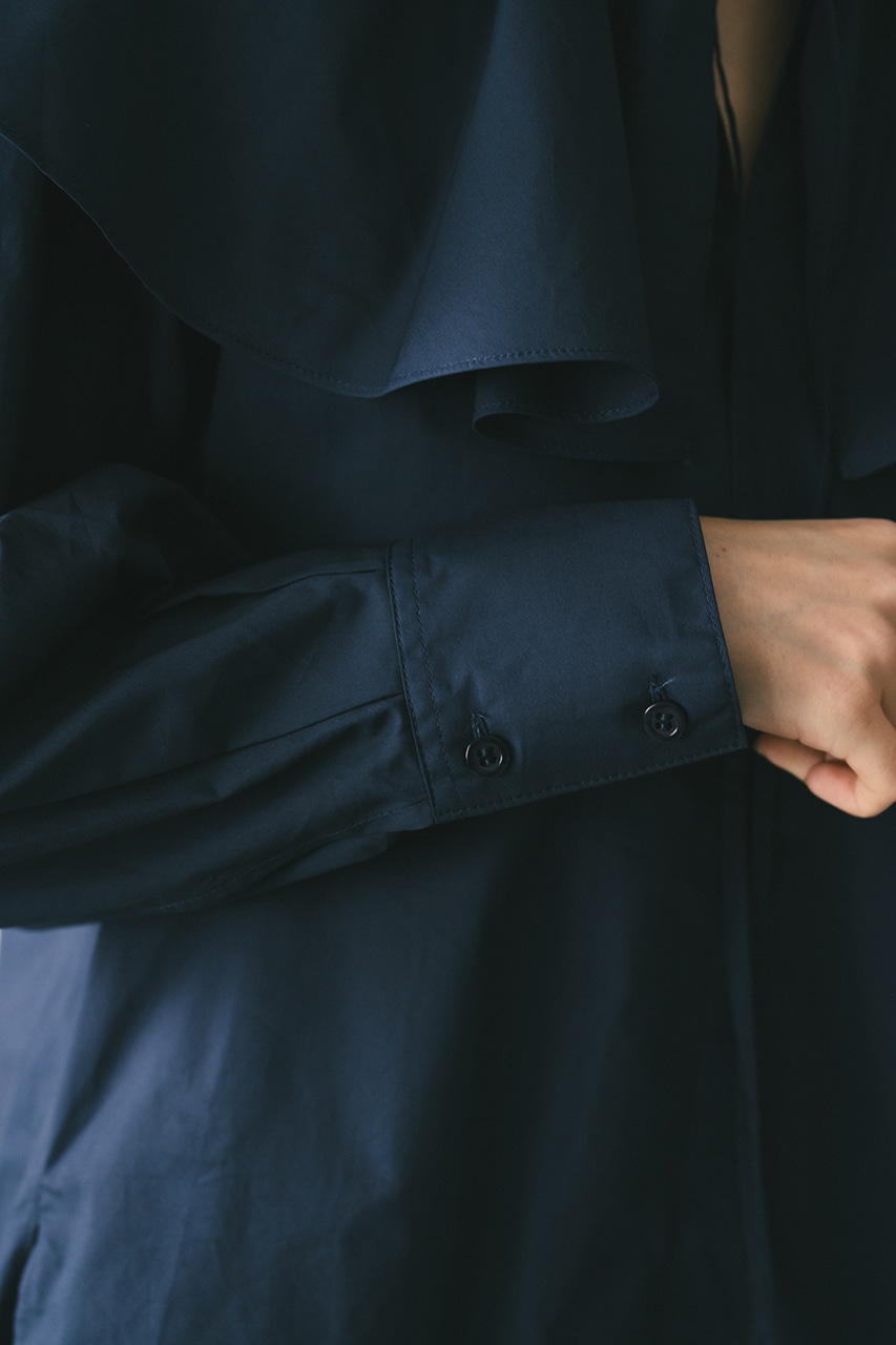 STYLEMIXER | ラッフルカラーブラウス (シャツ・ブラウス ) |SHEL'TTER