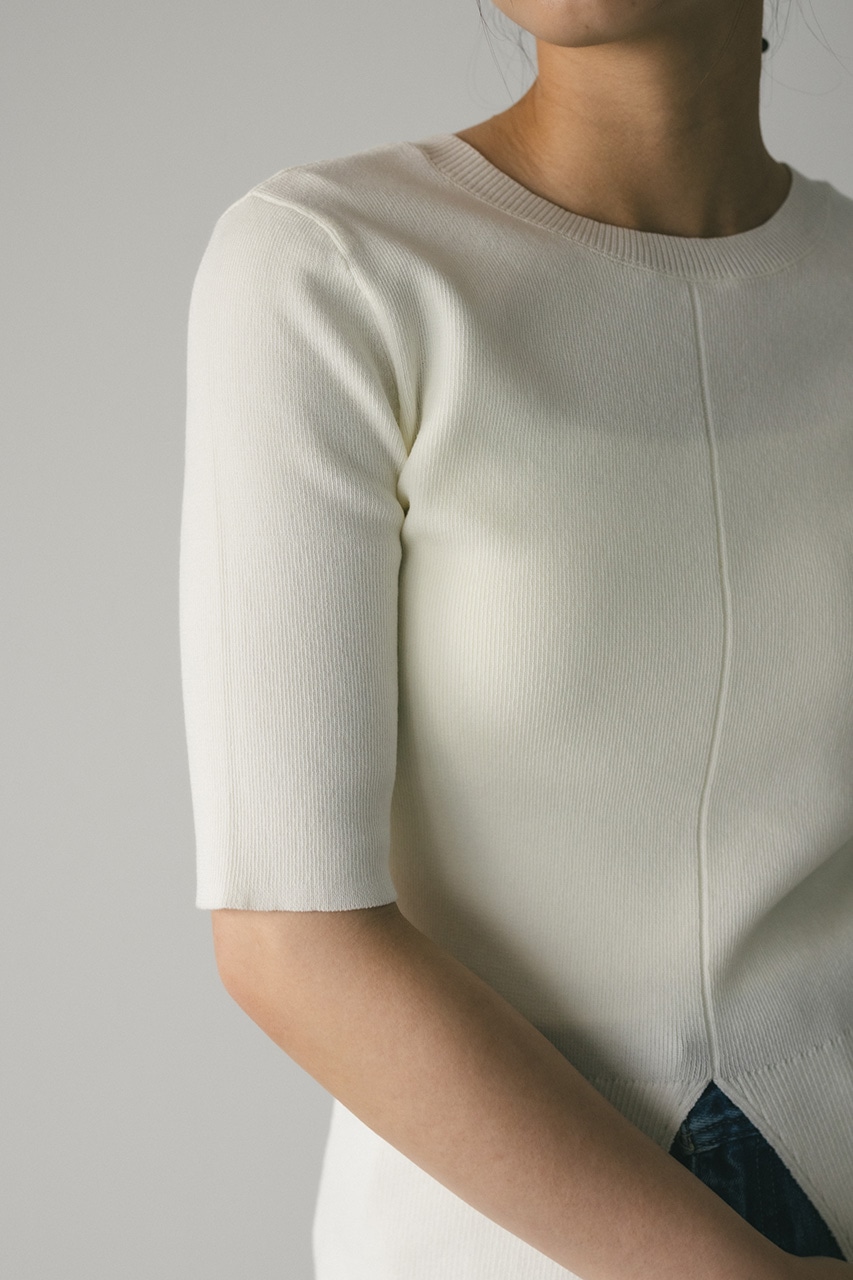 2WAYスリットニット WHT FREE