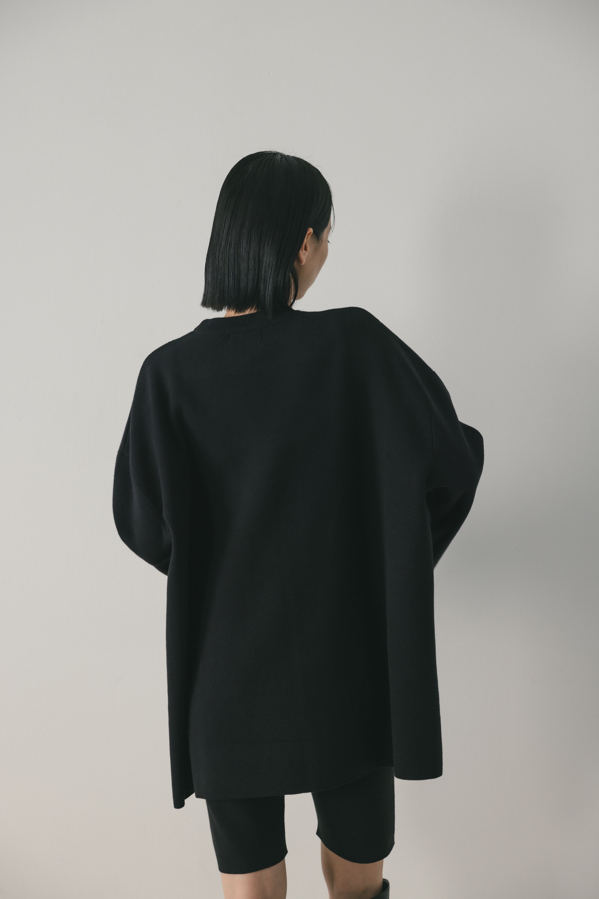 STYLEMIXER | オーバーサイズスウェットニット (ニット ) |SHEL