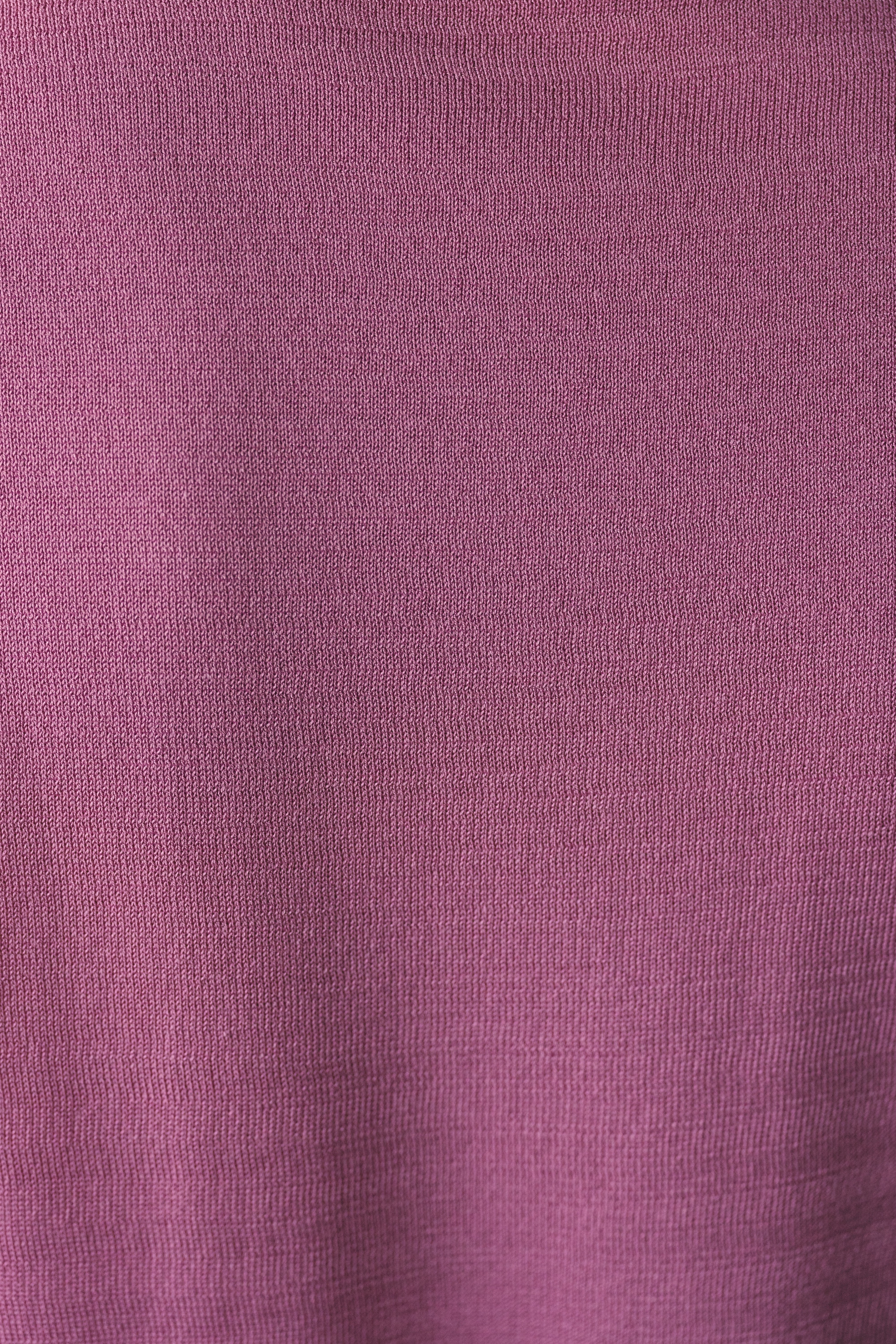 スリットスリーブニット PNK FREE