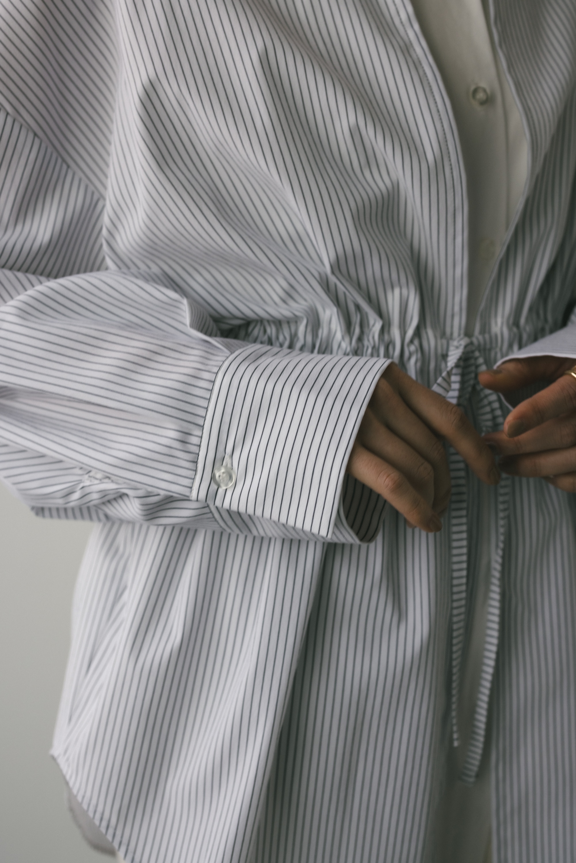 レイヤーコンビシャツ WHT FREE