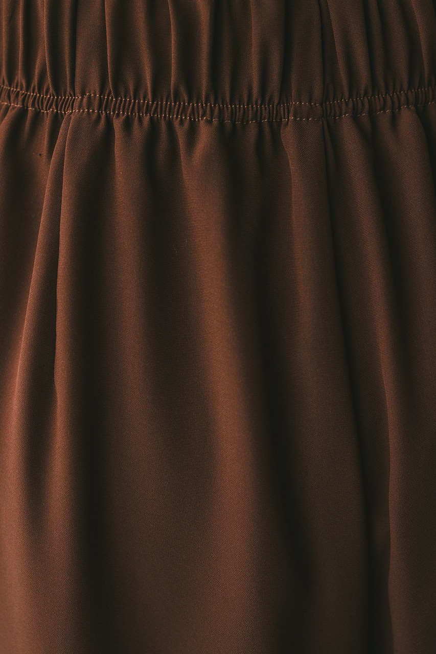 リラックスイージーパンツ BRN M