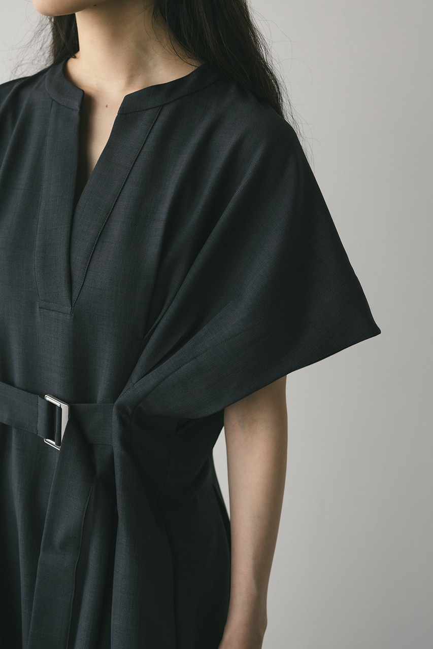 バックルベルトワンピース C.GRY S