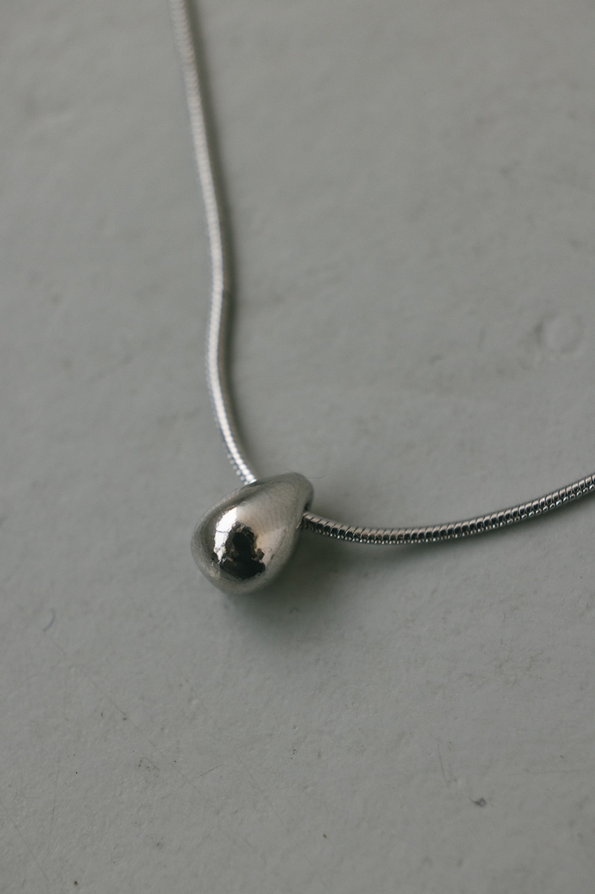 ドロップチョーカーロングネックレス SLV FREE