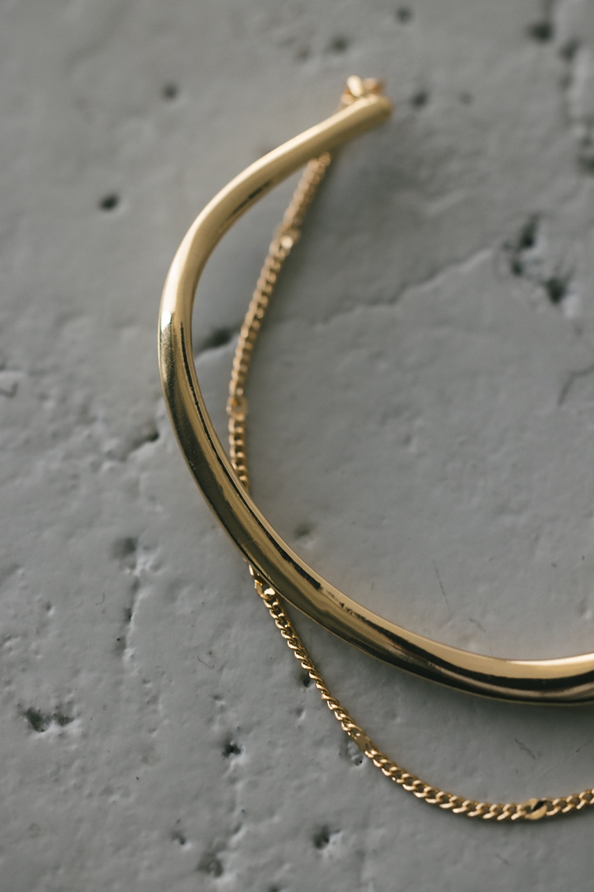 チェーンコネクトバングル GLD FREE