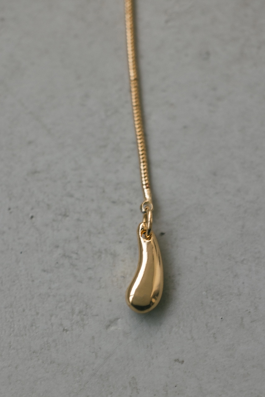 スネイクチェーンスライドネックレス GLD FREE