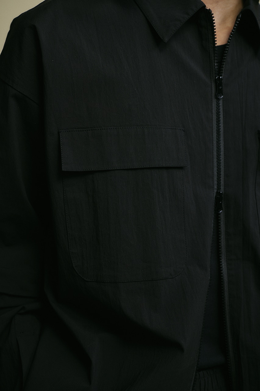 ACTIVE撥水デタッチャブルシャツ BLK M