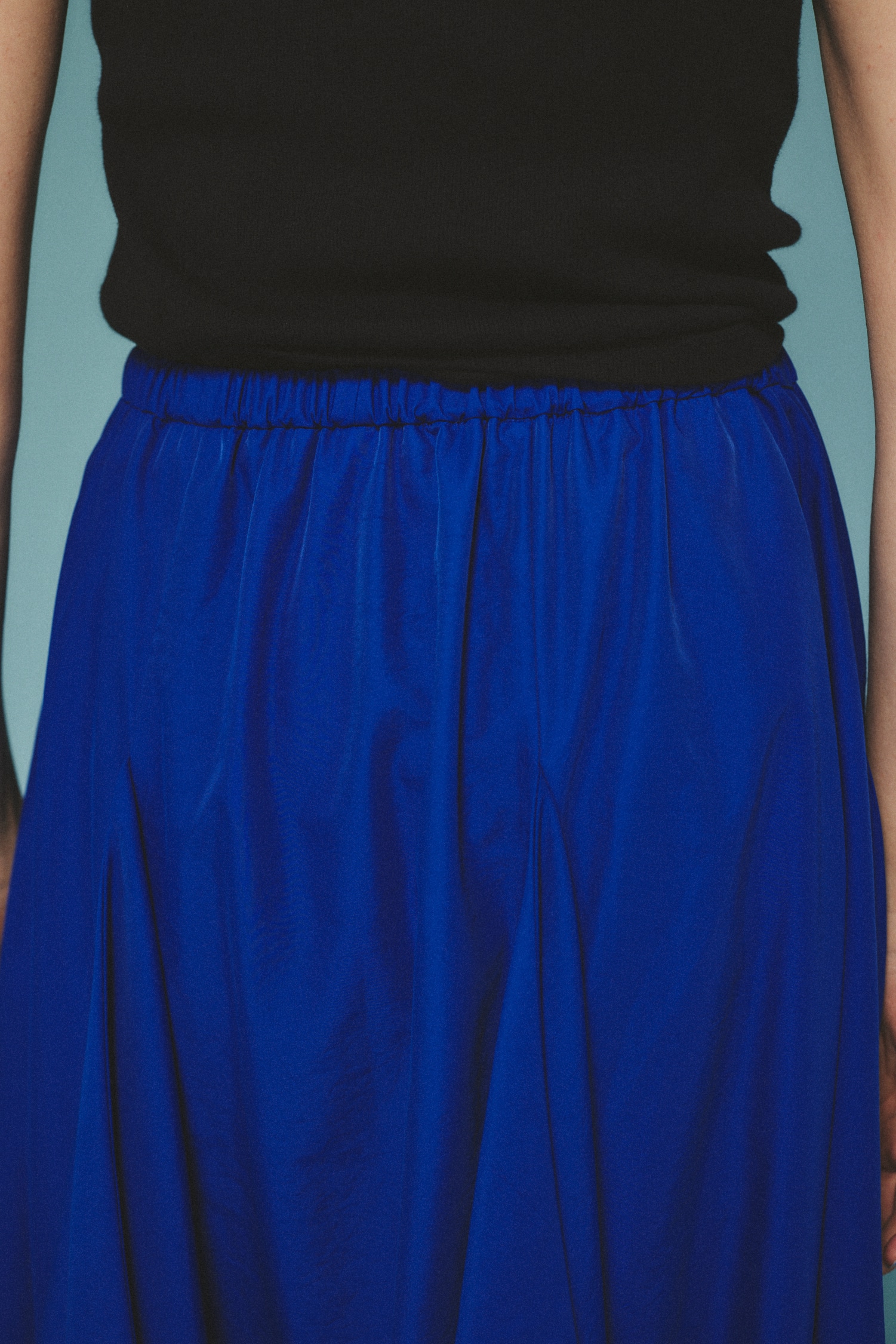 Triangle skirt BLU FREE