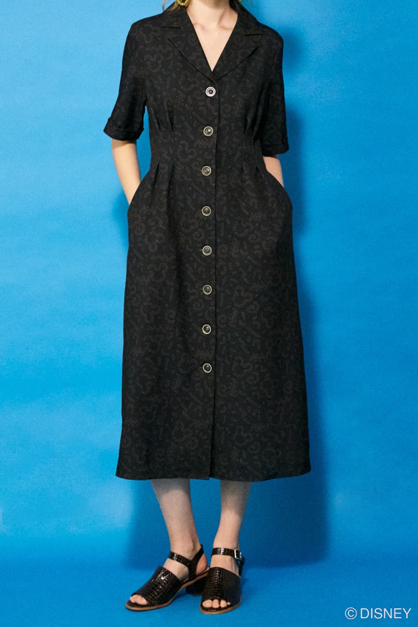 Disney SERIES CREATED by MOUSSY | MD MICKEY PATTERN DRESS 