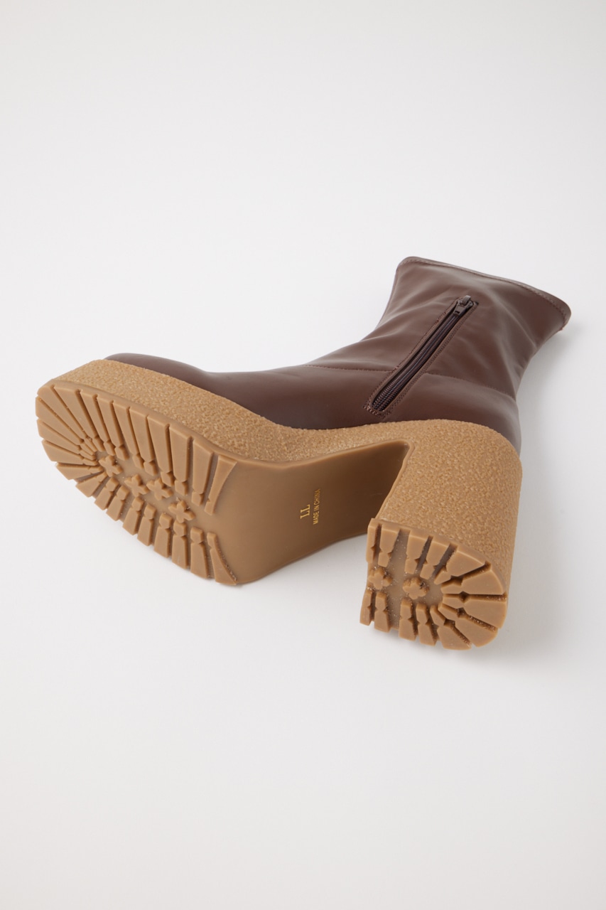 MOUSSY | CHUNK SOLE STRETCH ブーツ (ブーツ ) |SHEL'TTER WEBSTORE