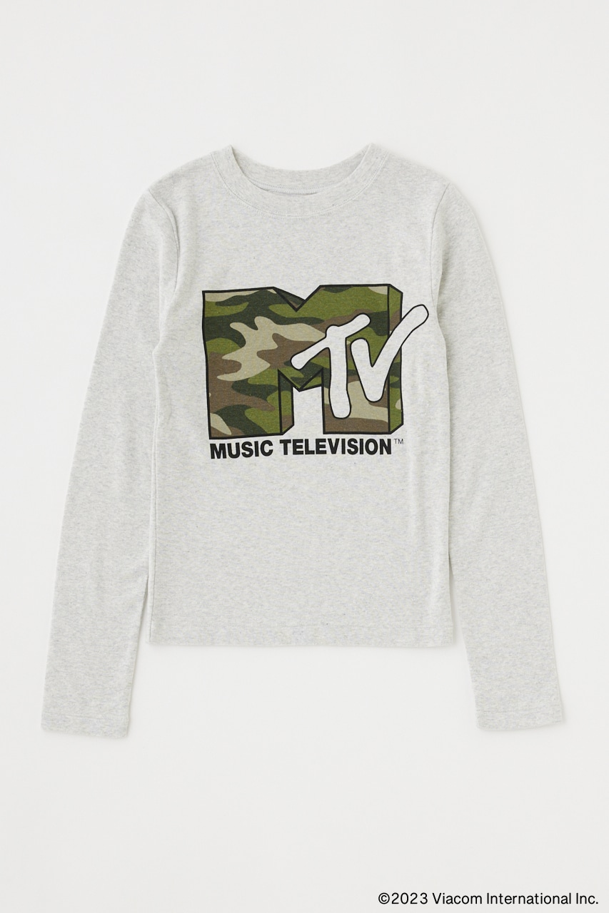 MTV TIGHT LS Tシャツ T.GRY FREE