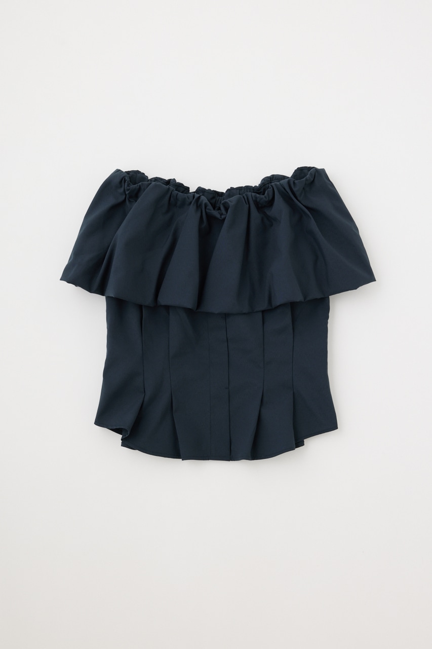 MOUSSY | OFF SHOULDER TUCK ブラウス (その他トップス ) |SHEL 