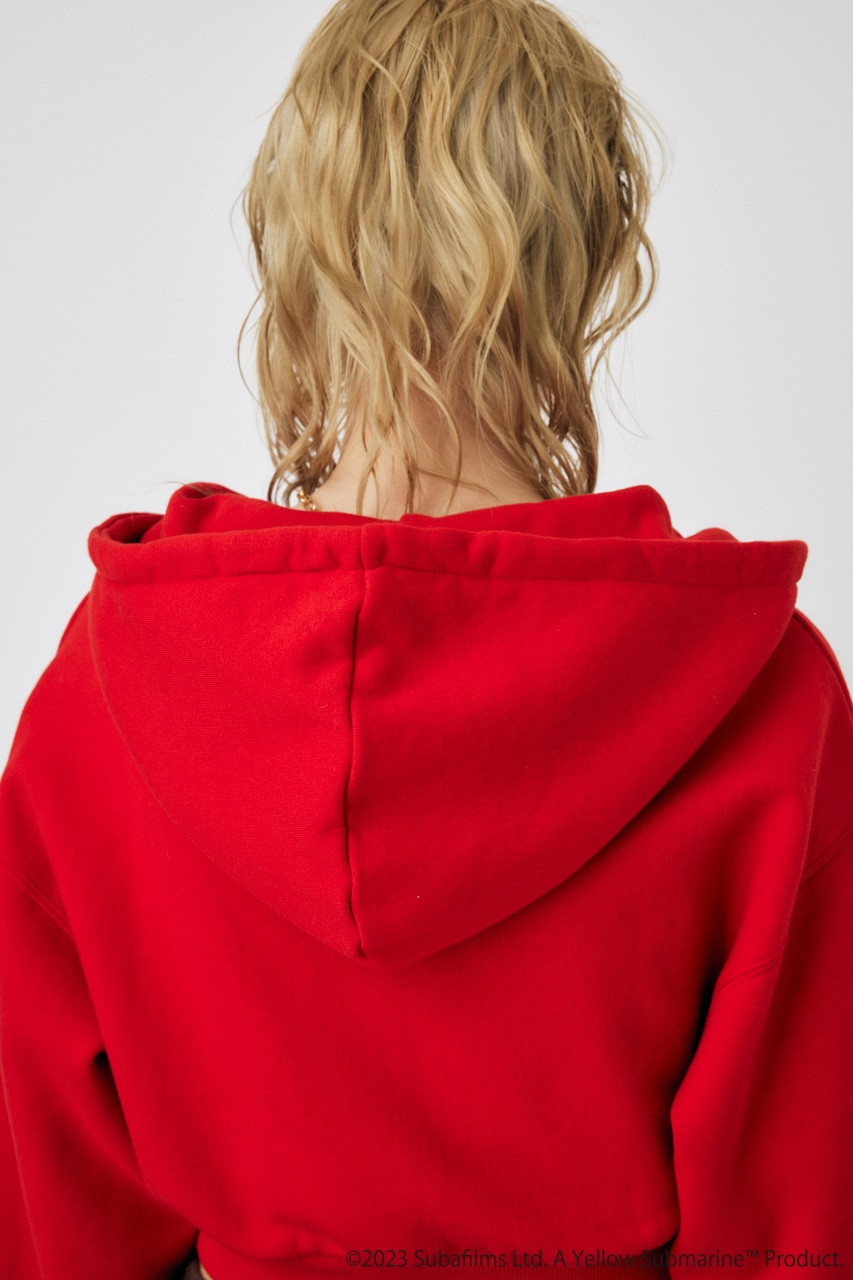 YELLOW SUBMARINE ZIP フーディー RED FREE
