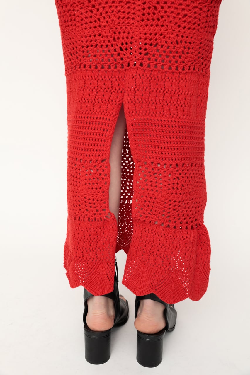 SLY | CROCHET ロングスカート (スカート(ミディアム) ) |SHEL