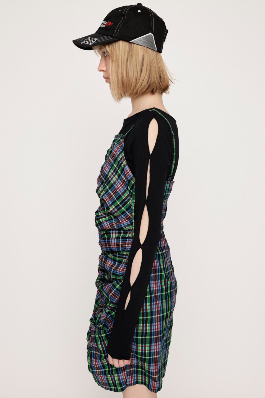 SLY | CUT OUT GATHER CAMI ワンピース (ワンピース(ミニ・ミディアム 