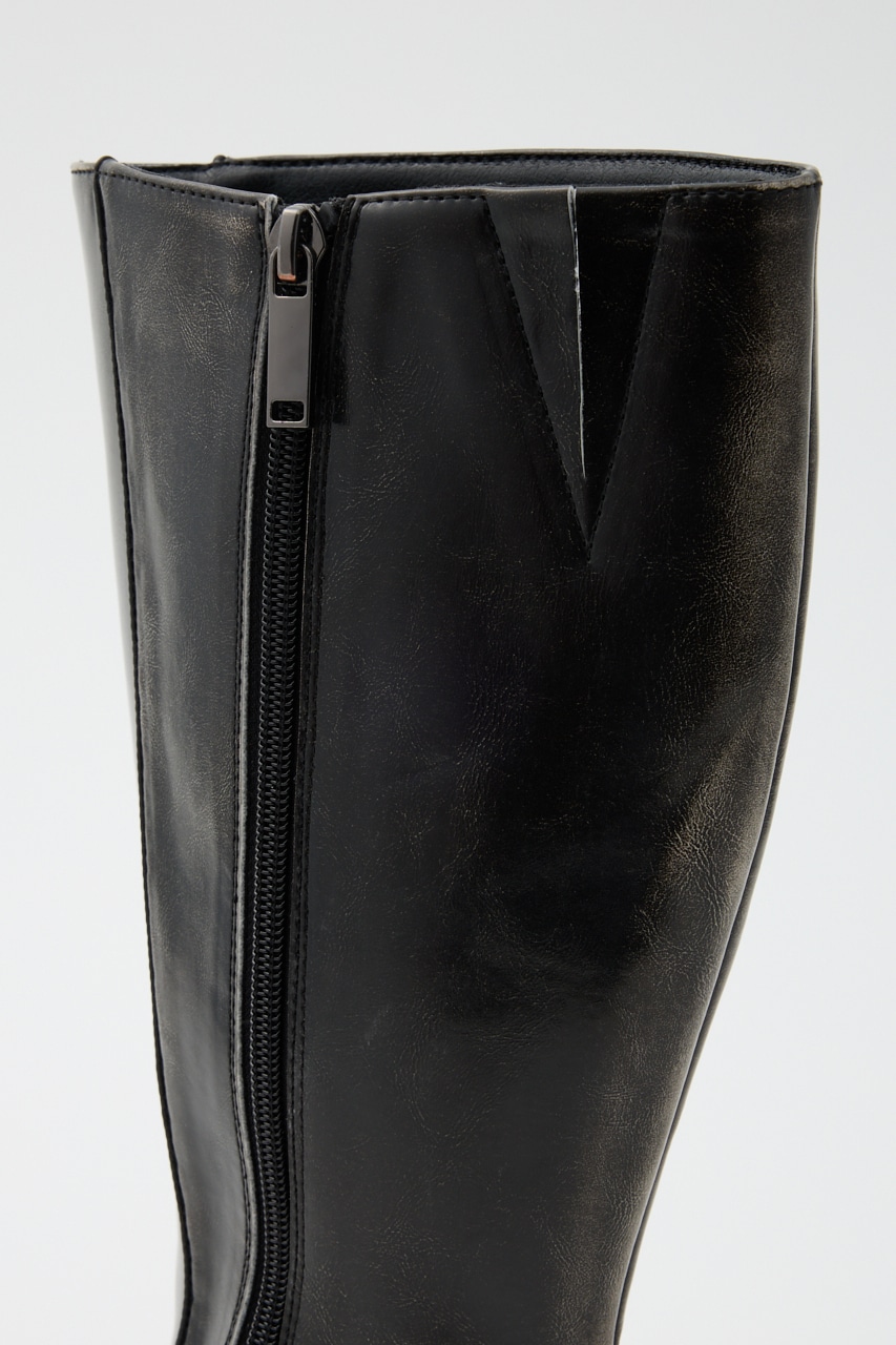 POINTED TOE TINY ブーツ BLK S