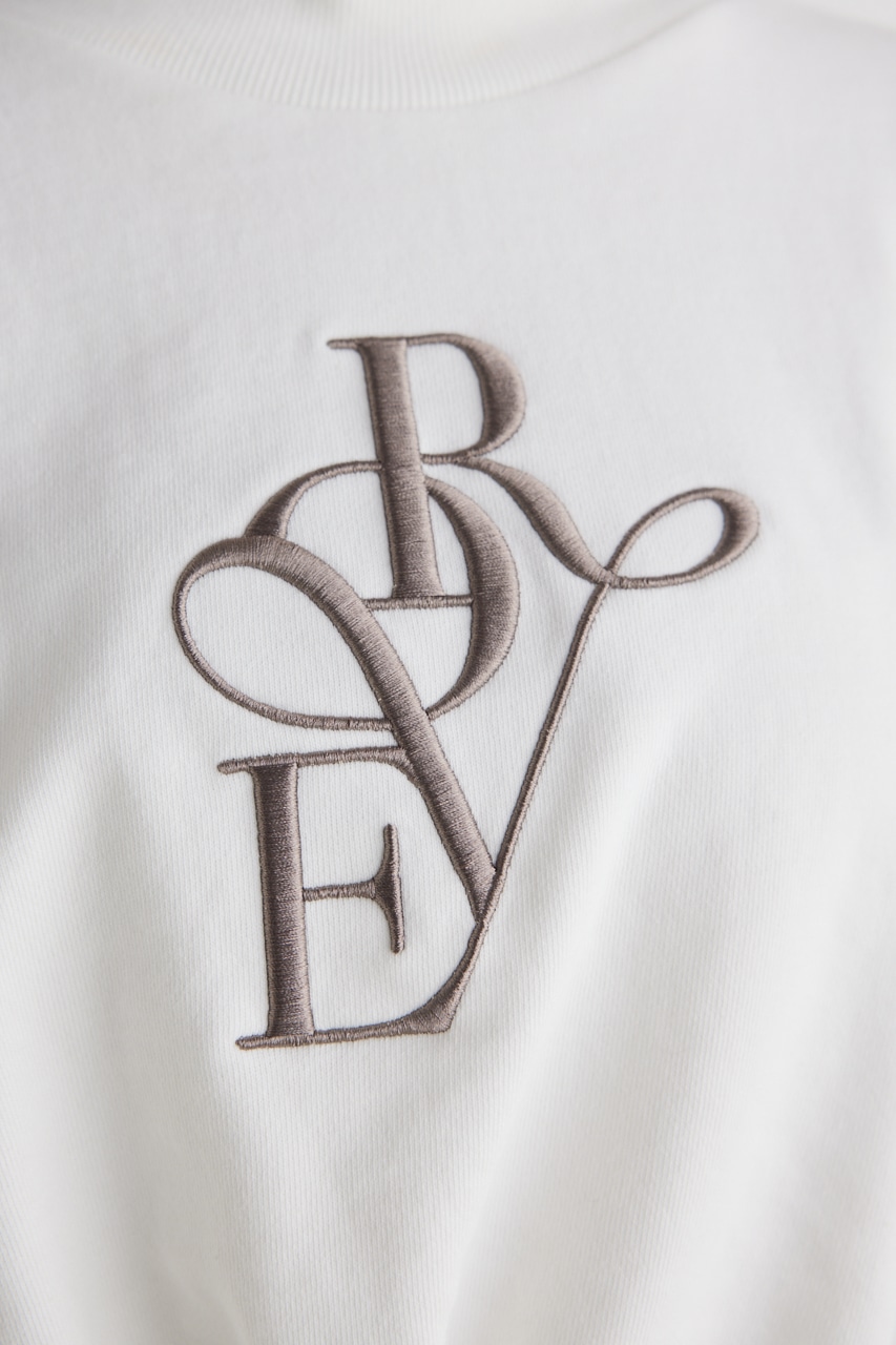 バルーンヘムロゴスウェットTOP WHT FREE