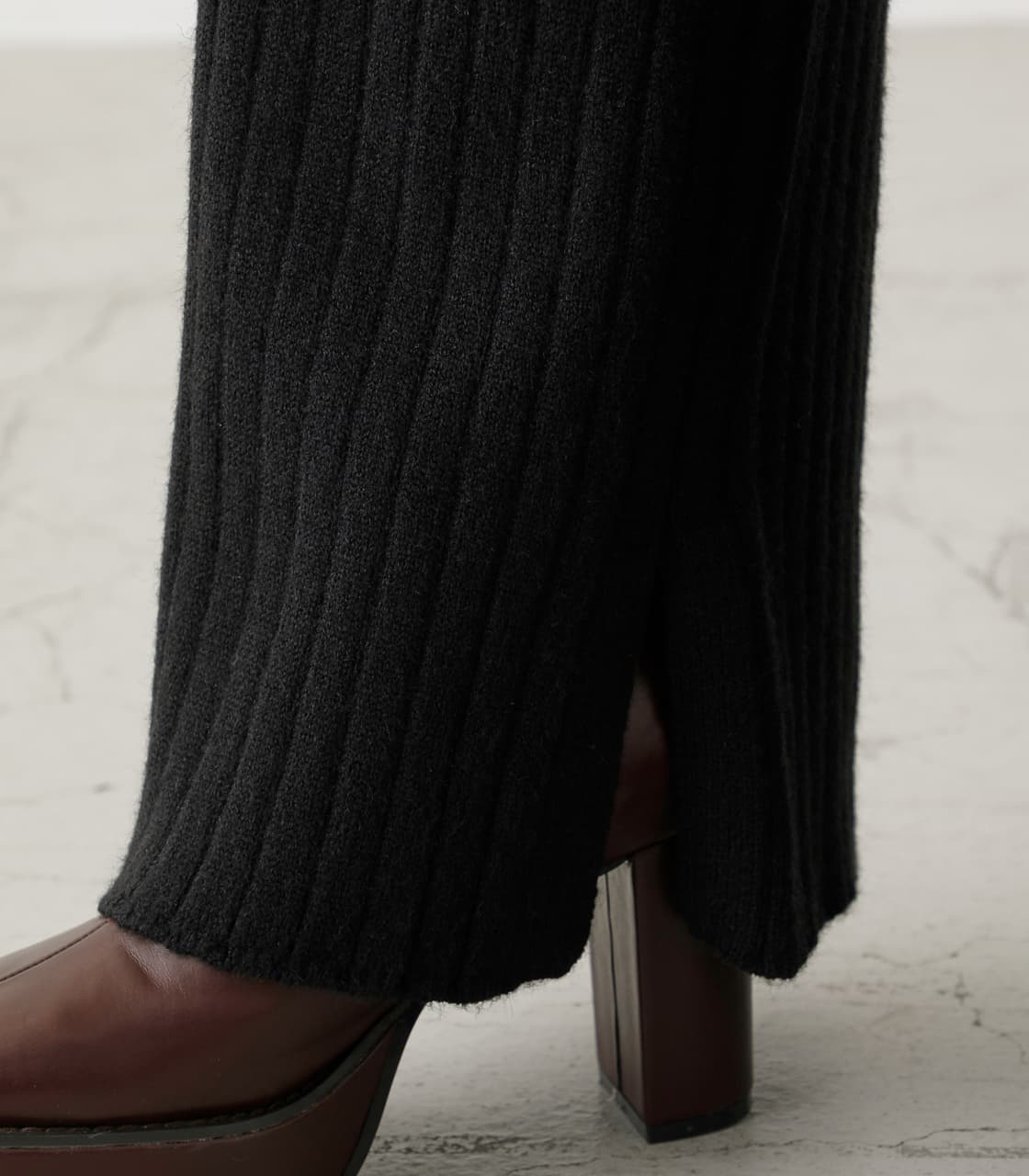 AZUL BY MOUSSY | RELAX KNIT PANTS (パンツ ) |SHEL