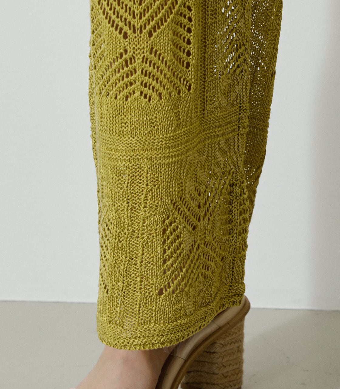 AZUL BY MOUSSY CROCHET KNIT PANTS (パンツ ) SHEL'TTER WEBSTORE