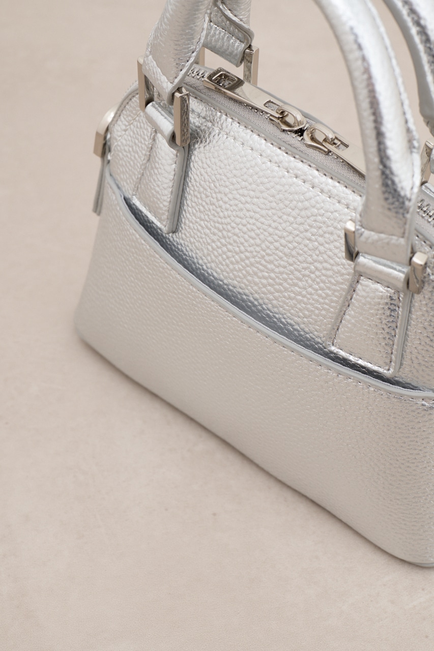 ダブルジッパーミニバッグ SLV FREE