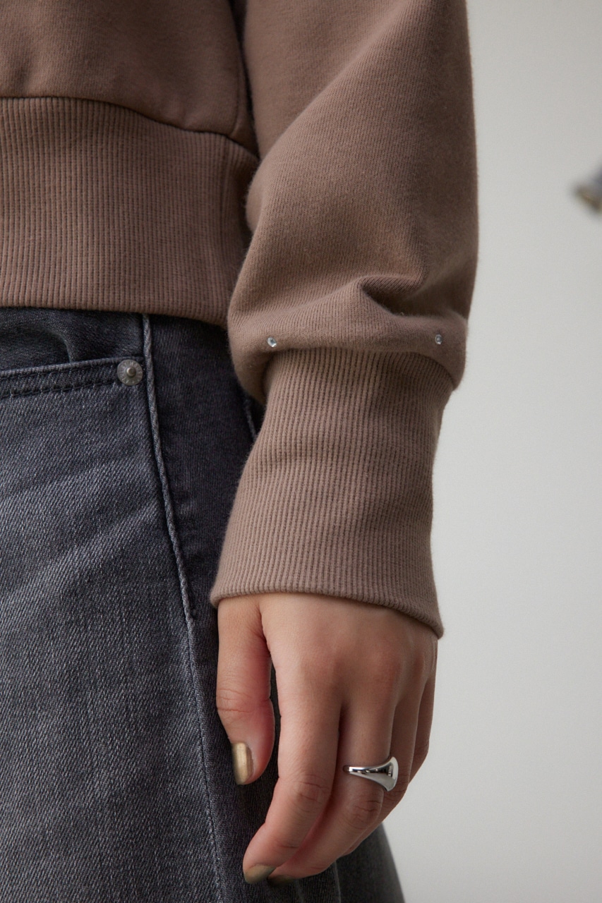 ラインストーンウラケトップス D/BEG FREE