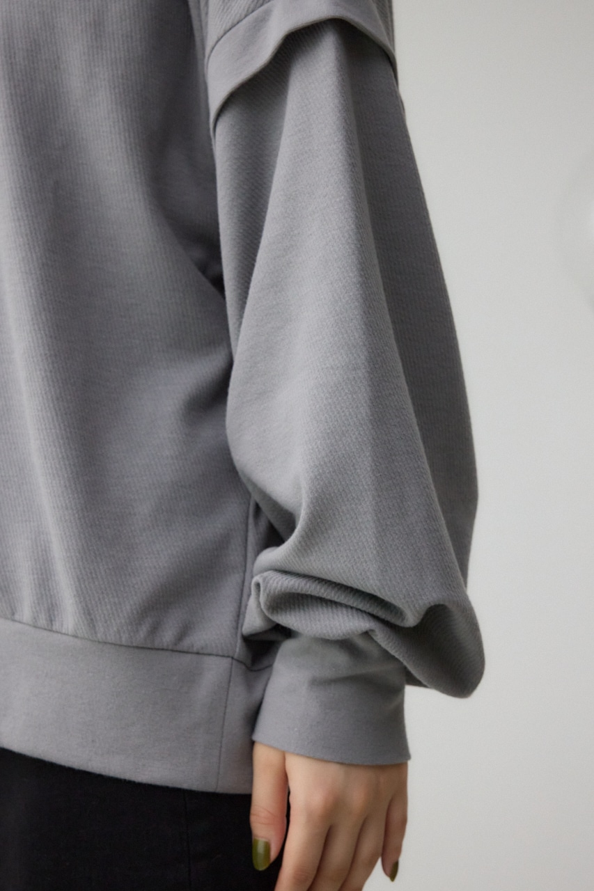 ドルマンカットトップス GRY FREE