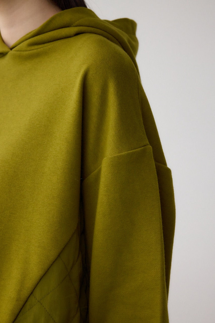 キルティングデザインフーディー KHA S