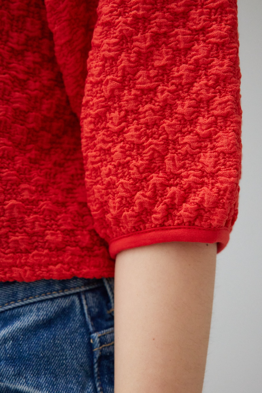 ポップコーンカットカーディガン ORG FREE