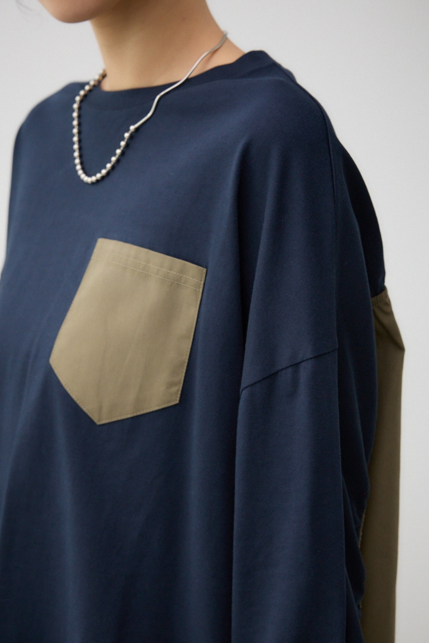 フハクキリカエプルオーバー NVY FREE