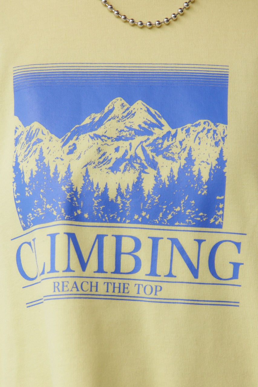 プリントウラケプルオーバー YEL FREE