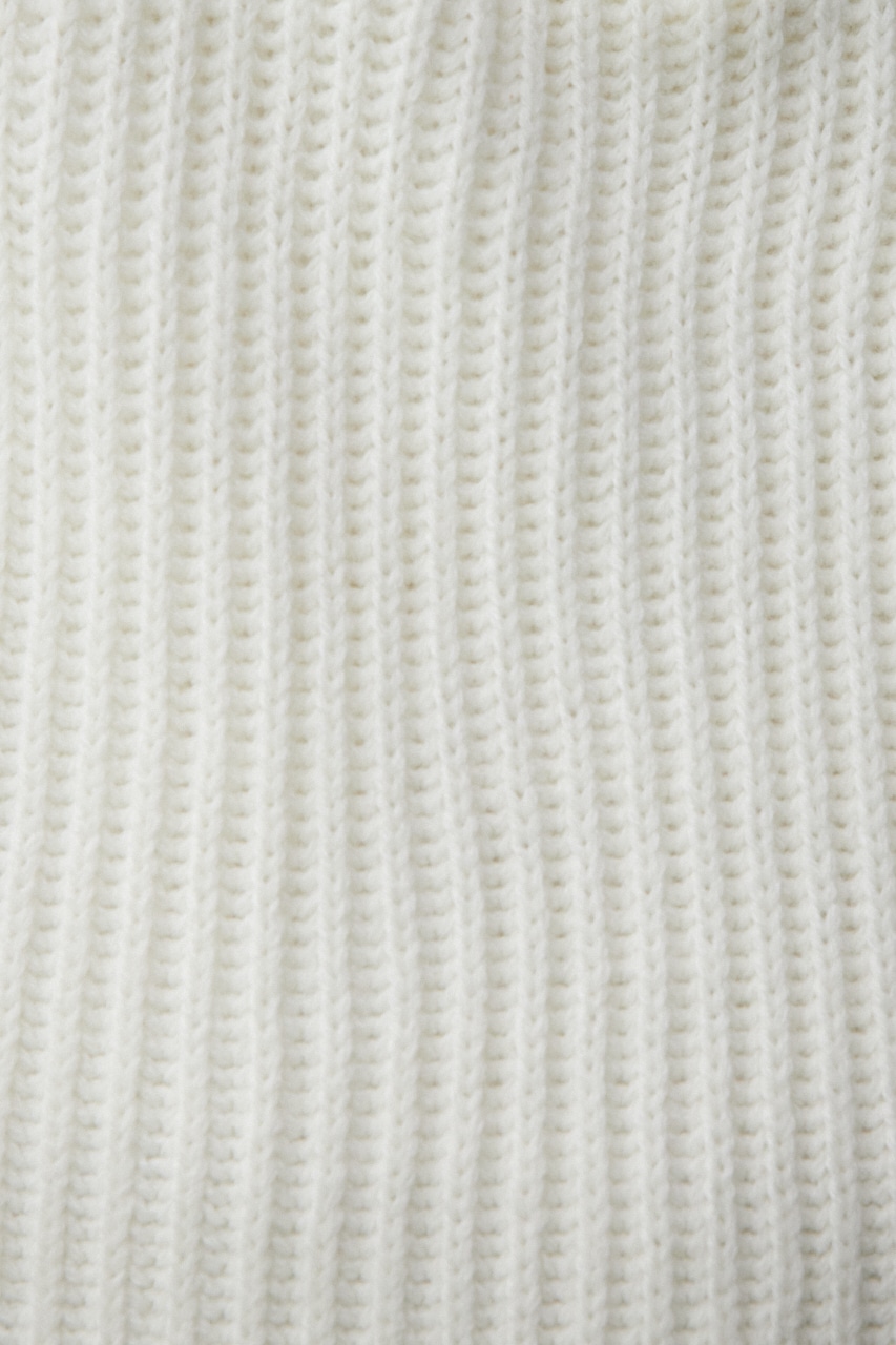 ジップアップニットベスト IVOY FREE